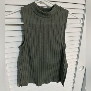 Express XS cute green top